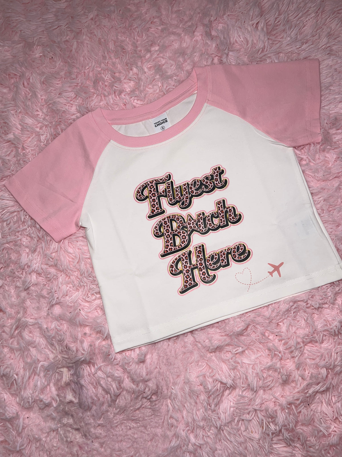 FBH Pink Party Crop