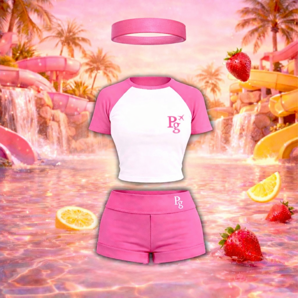 PINK DROP 3 Piece Set